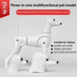 Pet Groomer Fake Dog Model